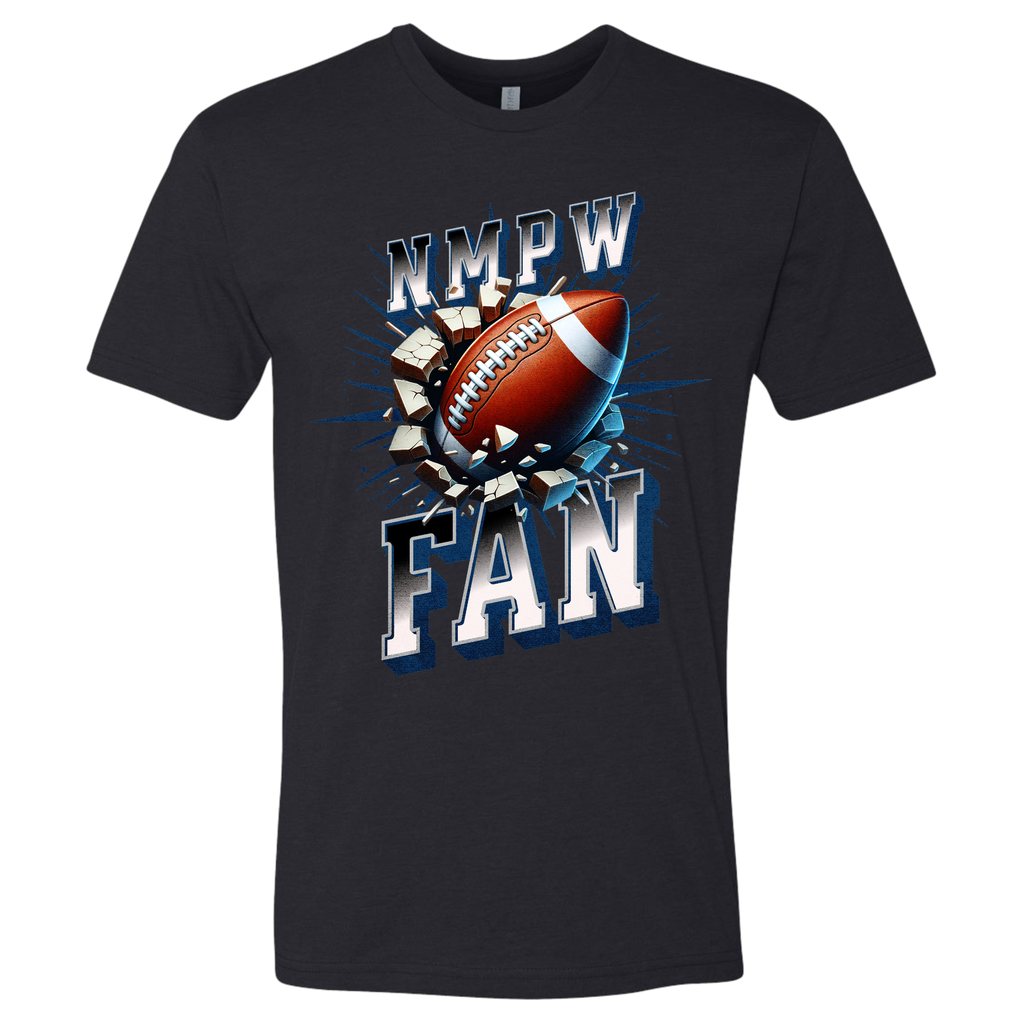 NMPW Football Fan T-shirt Crew Neck NL6210 (Unisex Fit)